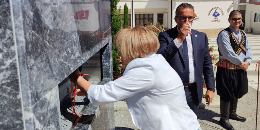 Lapta Yavuzlar Lisesi, Merit ile sağlıklı içilebilir suya erişti