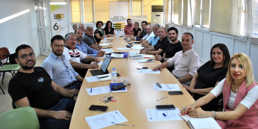 KTMMOB Yönetim Kurulu görev dağılımını yaptı