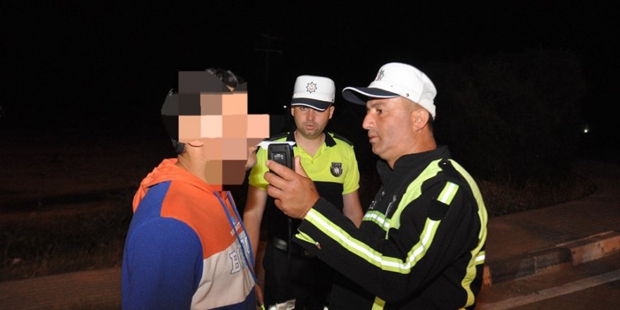 Alkollü araç kullanan 3 sürücüye yasal işlem başlatıldı