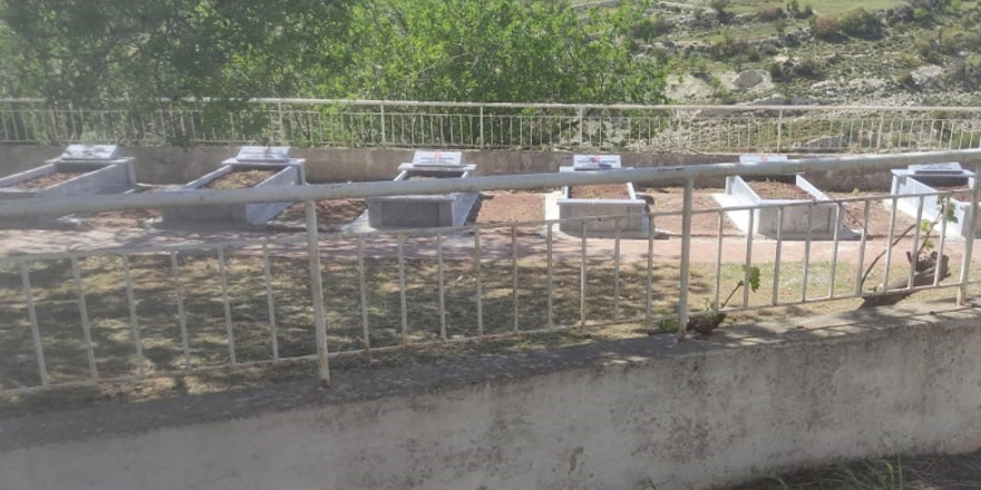 Malya Şehitliği’ndeki kabirler yeniden yapıldı