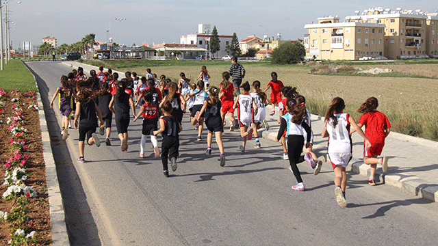 Atatürk Koşusu İskele’de yapıldı