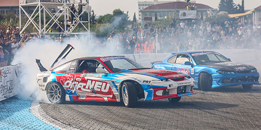 Drift sezonu YDÜ Kampüsü’nde başladı