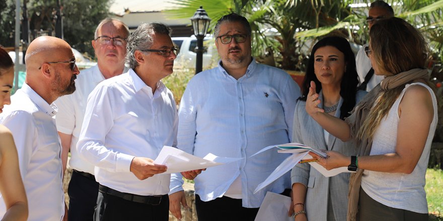 Erhürman, Girne Belediyesi’nin yeni projelerini inceledi