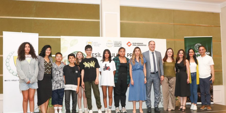 Yeşil Okullar Projesi ödülleri dağıtıldı