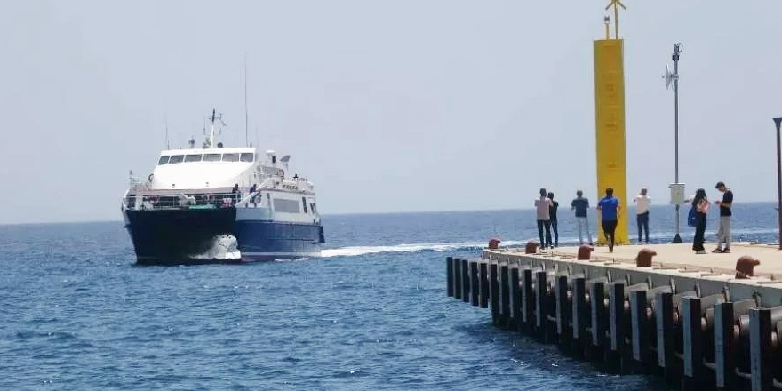Anamur-Girne feribot seferleri bugün başlıyor