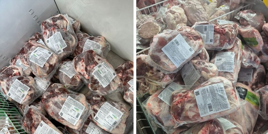 İthal etler kısa sürede tükendi