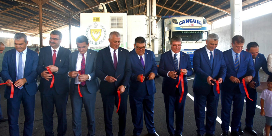 Mobil X-RAY Tarama Sistemi Teslim Töreni Gazimağusa’da yapıldı