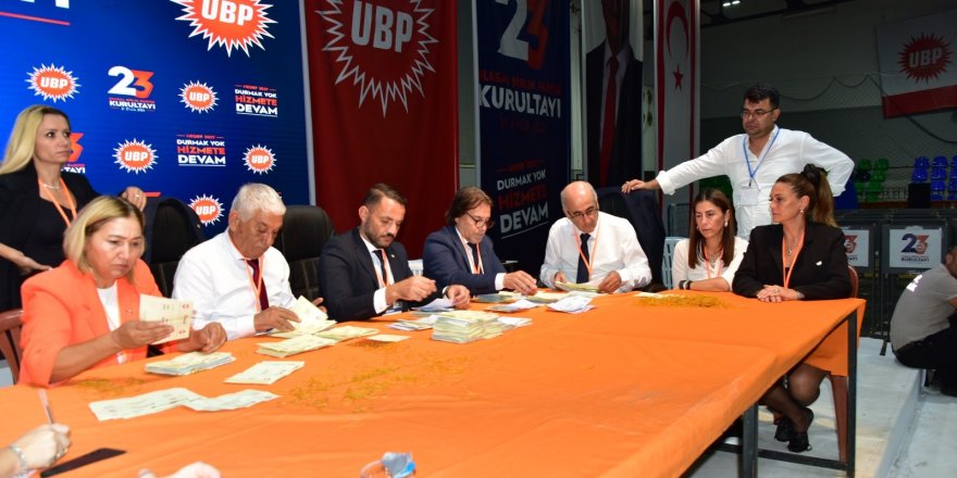 UBP Parti Meclisi'nin 70 kişilik kesin olmayan liste açıklandı