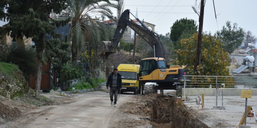 Başpınar’daki Kana ve Kelebek sokaklarında çalışmalar başladı