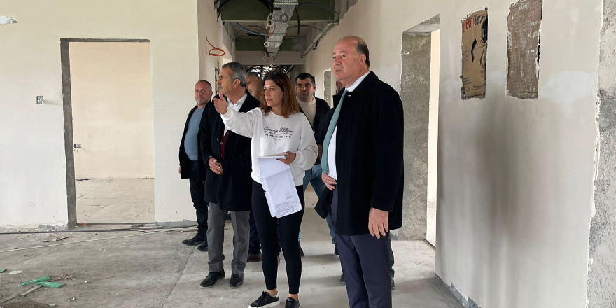 Sağlık Bakanı Dinçyürek, yeni Maraş Sağlık Merkezi’nde incelemelerde bulundu