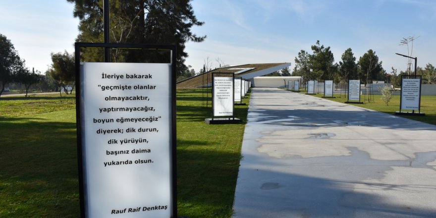 Denktaş’ın anıt mezarının birinci etap çalışmaları tamamlandı