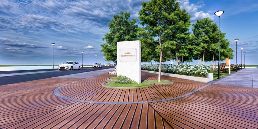 Göçmenköy’de yapılan yeni meydana Amaç Arnavutoğlu’nun adı veriliyor