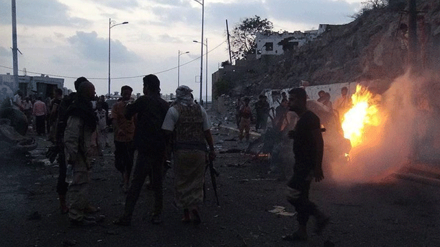 Yemen'in Hudeyde kentinde çıkan çatışmalarda 44 kişi öldü