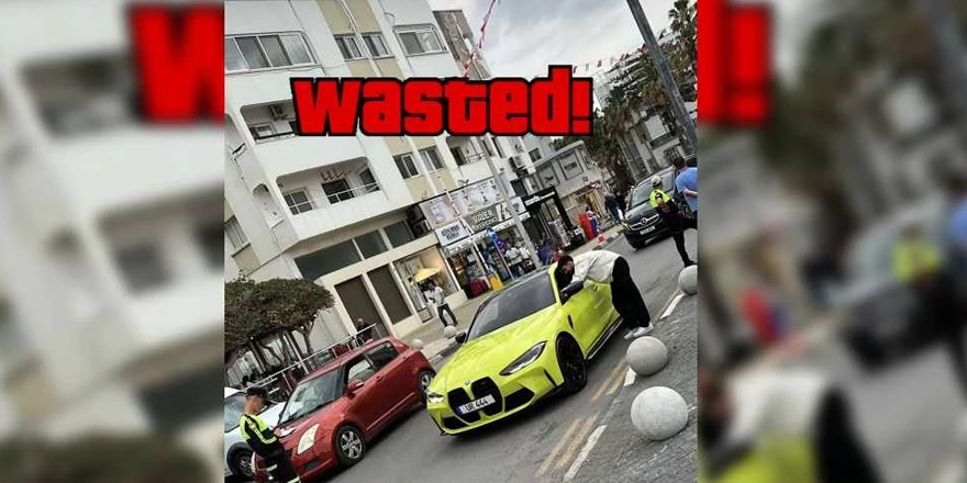 Cenk Aksalih yine trafikte tehlike saçtı!