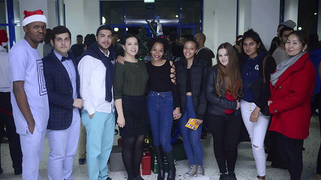 LAÜ öğrencilerinden Noel kutlaması