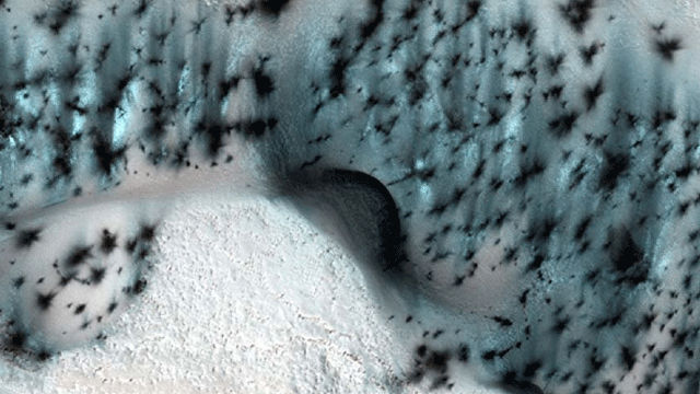 NASA paylaştı! Mars’ın kış görüntülerini yayınladı