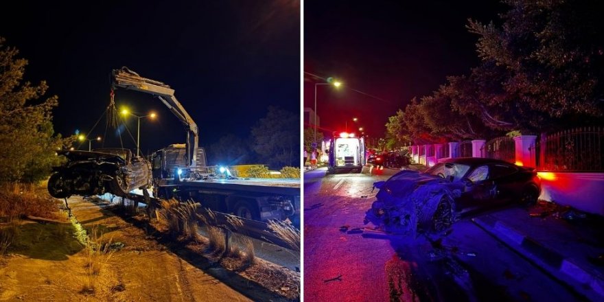 Girne ve Boğaz’da kaza!