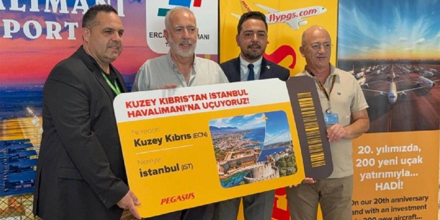 Pegasus, Ercan’dan İstanbul Havalimanı uçuşlarına başladı