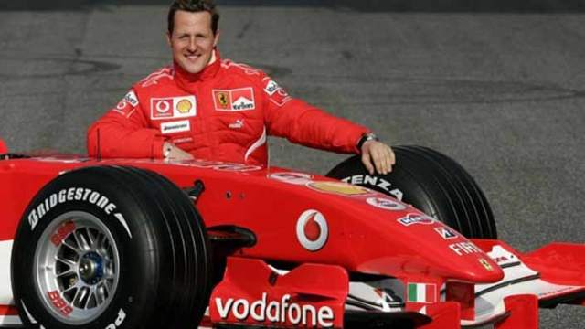 Michael Schumacher gün geçtikçe eriyor!