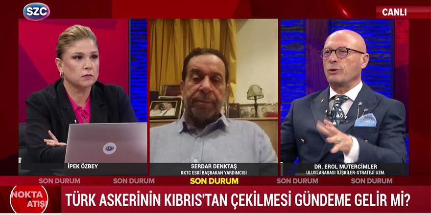 Denktaş: Kıbrıs adası üzerinde oynanan bir oyun var
