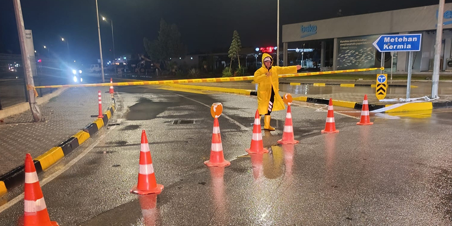 Trafik akışına kapalı olan yollar!