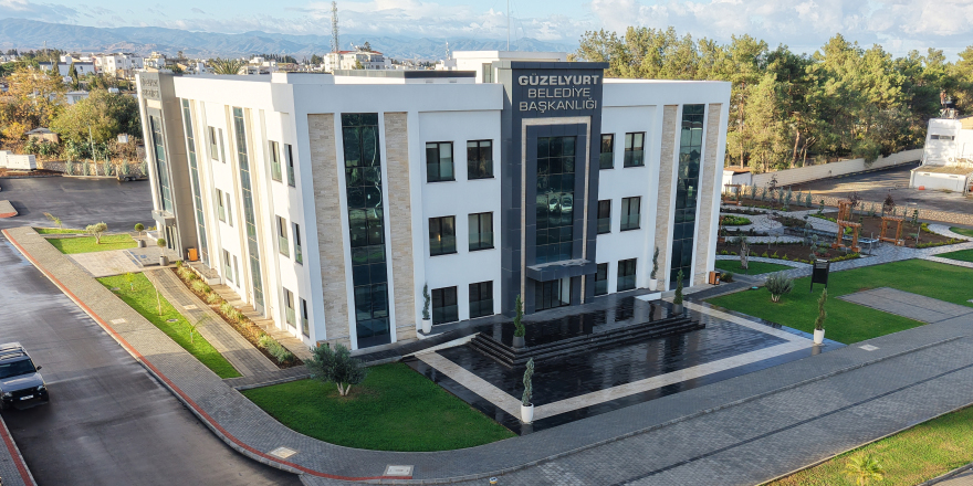 Güzelyurt Belediyesi yeni merkez binası açılıyor