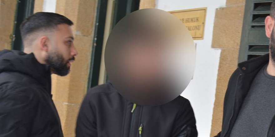 Ercan’da uyuşturucuyla yakalanan zanlı cezaevine gönderildi