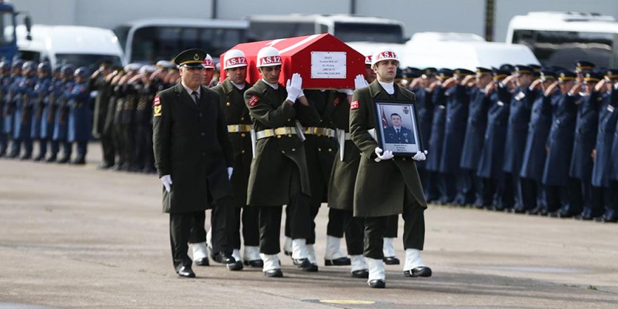 Şehit F-16 pilotu Bolat’ın cenazesi memleketine uğurlandı