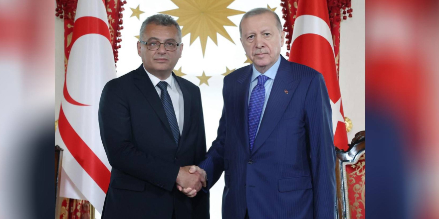 Tufan Erhürman, TC Cumhurbaşkanı Recep Tayyip Erdoğan ile görüştü