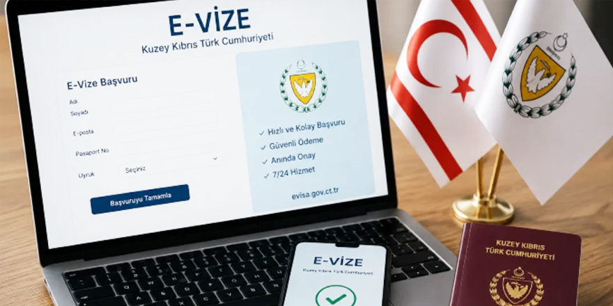 KKTC Bakanlar Kurulu, E-Vize Tüzüğü’nü onayladı