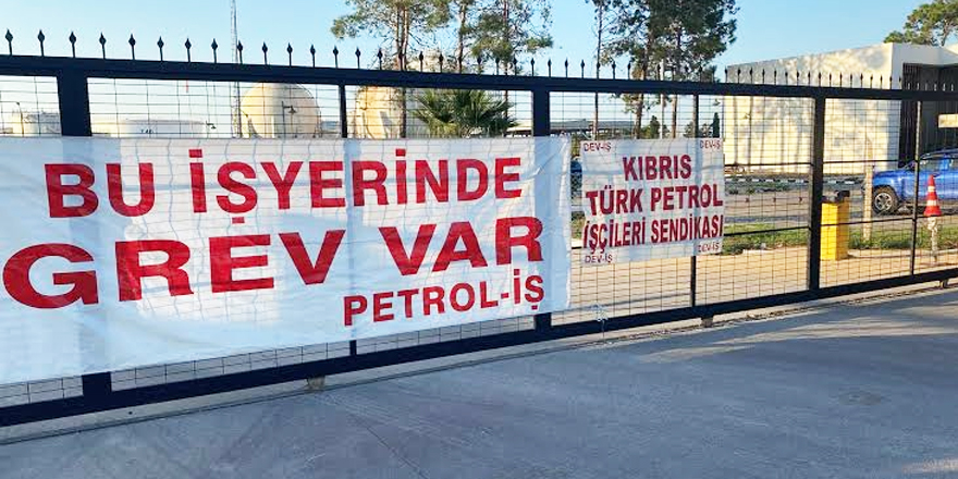 DEV-İŞ, Kıbrıs Türk Petrolleri Ltd.’de grev başlattı