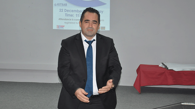 DAÜ Turizm Fakültesi’nde ayın konuğu KITSAB Başkani Erkan Kilim oldu