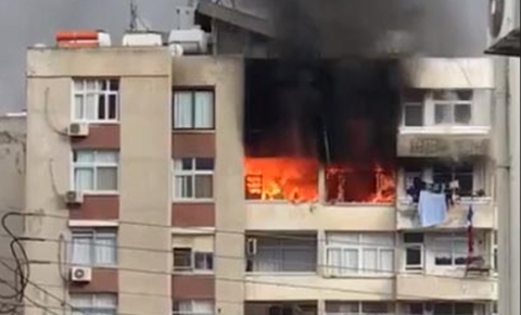 Gönyeli’de büyük yangın