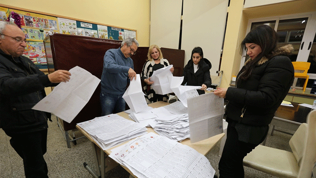 Partilerin oy oranları şöyle: UBP 35.58, CTP 20.92, HP 17.08, TDP 8.64,  DP 7.84, YDP 7, TKPYG 2.68, MDP 0.13