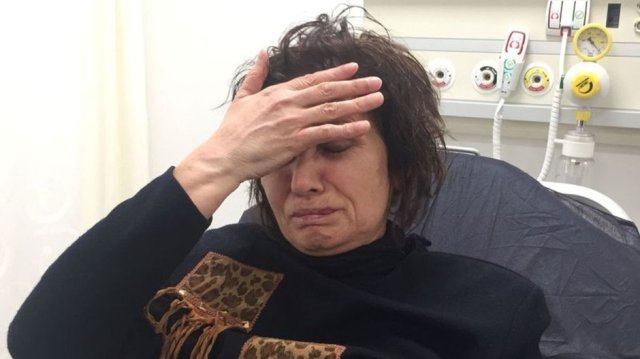 Mersin'de kadın öğretmene park dayağı