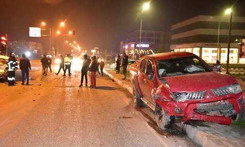 1 kayıp şoför 3 yaralı