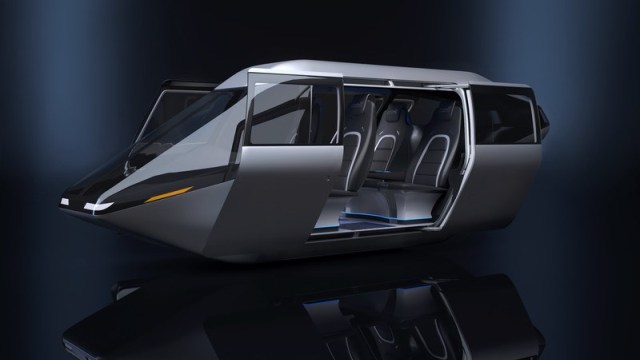 Elektrikli uçan taksi CES 2018'de tanıtıldı