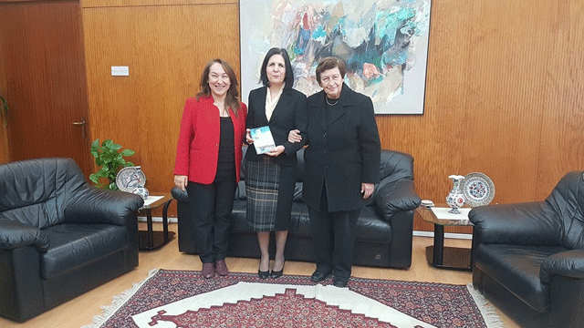 Siber, Besim ve Sennaroğlu’nu kabul etti