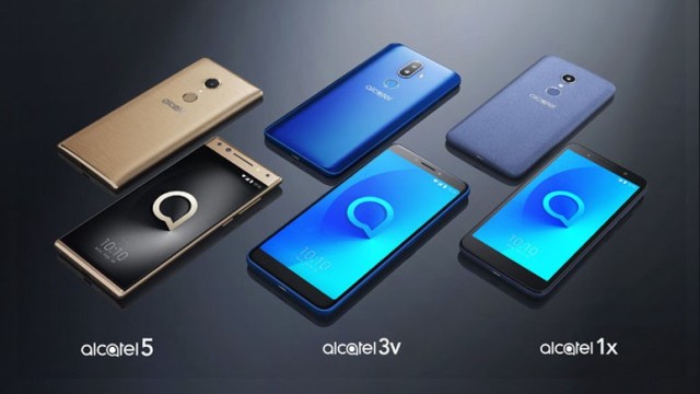 İşte Alcatel'in ince çerçeveli 2018 akıllı telefon serisi