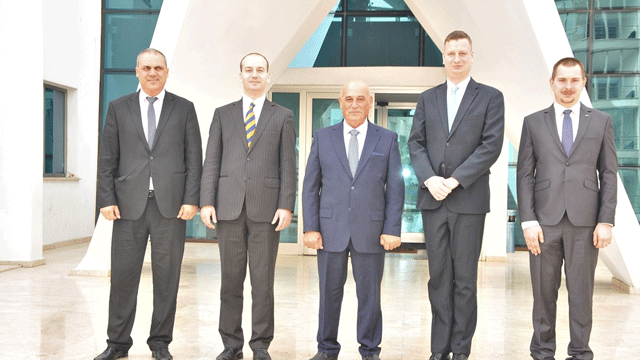 Macaristan Belediyeler Meclis Üyeleri Birliği heyeti Belediyeler Birliği Başkanı Benli’yi ziyaret etti