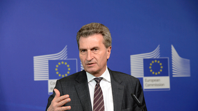 Oettinger:"Brexit'le geriye kalan 27 üye ülkenin bütçeye katkılarını artırmaları gerekiyor”