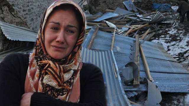 Kars'ta fırtına felaketi