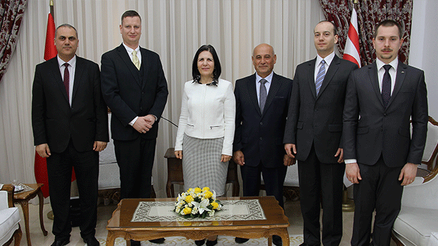 Siber, Macaristan’dan gelen heyeti kabul etti