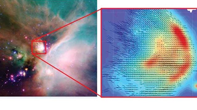 Yıldızların doğumunu inceliyor