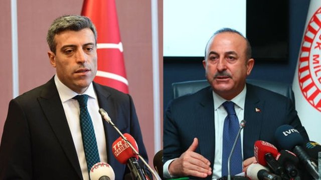 Bakan Çavuşoğlu ile CHP'li Yılmaz arasında gerginlik