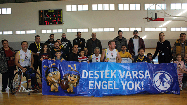 Tekerlekli Sandalye Basketbolunda ilk yarı tamamlanıyor