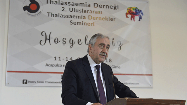 Akıncı: “Kan bağışında yeterli toplumsal dayanışma gösterilmiyor”