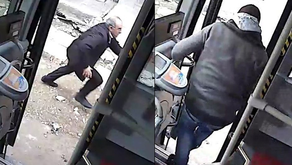 Özel halk otobüsünü çaldı, yolcu topladı