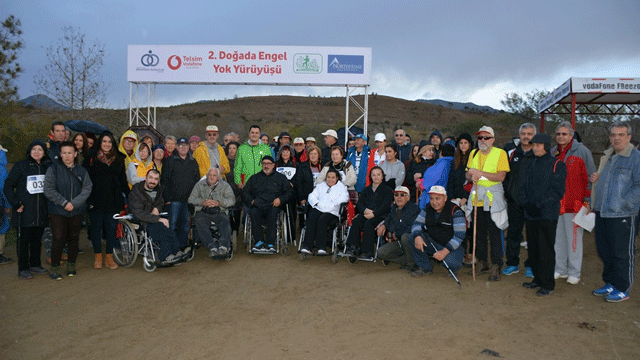 KTOÖD tarafından düzenlenen “2. Doğada Engel Yok Yürüyüşü” gerçekleştirildi