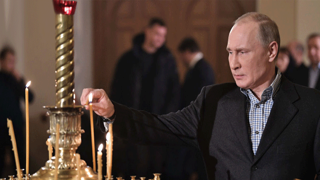 Putin: Komünist ideoloji Hristiyanlığa çok benzer